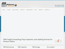 Tablet Screenshot of mckenzieservices.com